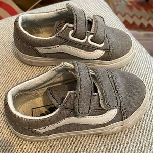 Vans grey  toddler sneaker